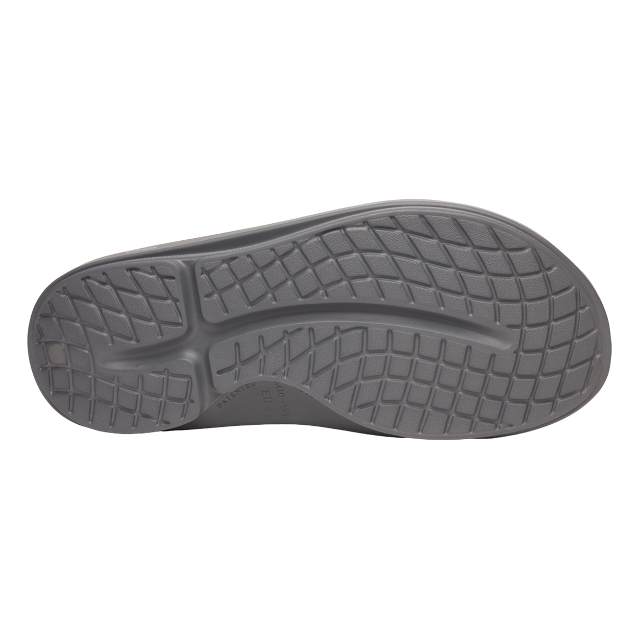 S25 BAUER OOFOS SPORT SLIDE JUNIOR GREY