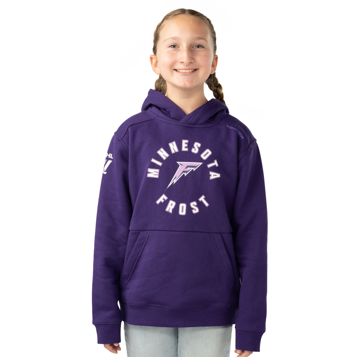 Purple hoodie youth outlet