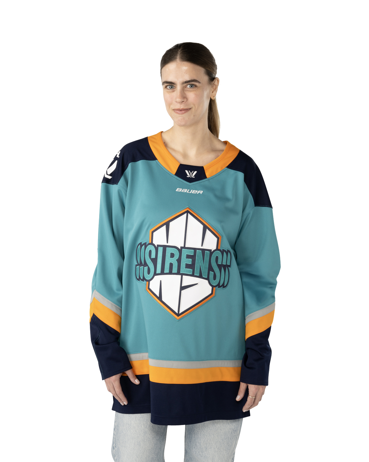 BAUER PWHL JERSEY NEW YORK SIRENS ADULT BAUER PWHL JERSEY NEW YORK SIRENS ADULT