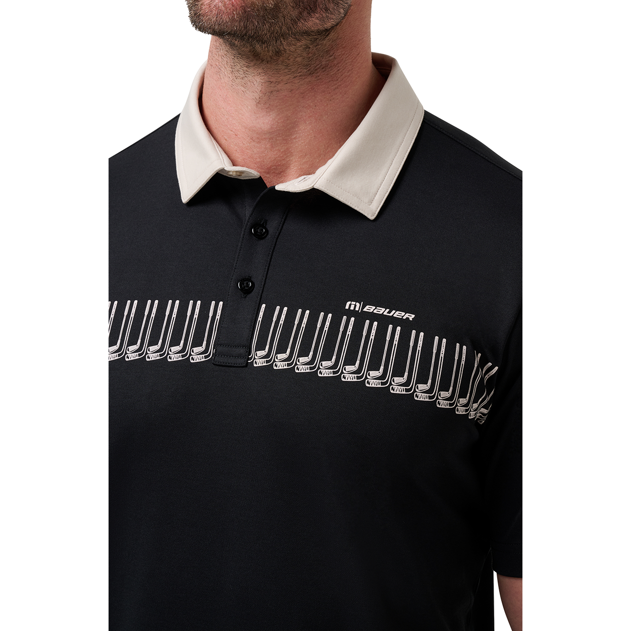 BAUER X TRAVISMATHEW STICK SIDE POLO