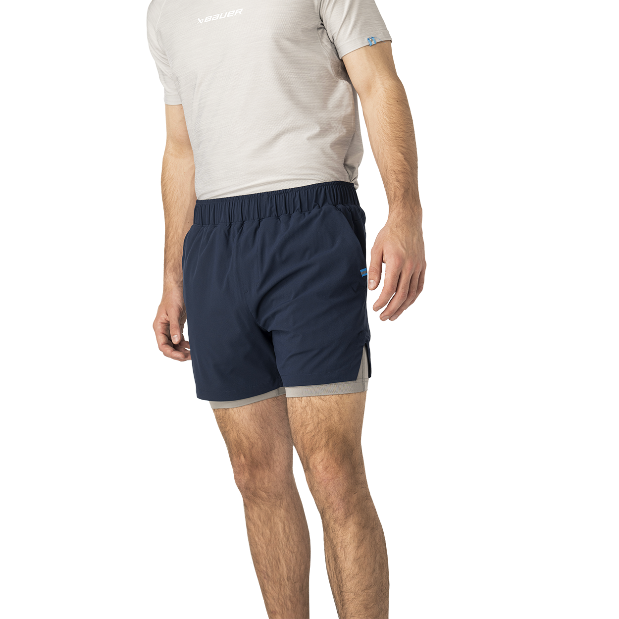 BAUER ICE TO GYM LINED TRAIN SHORT SENIOR