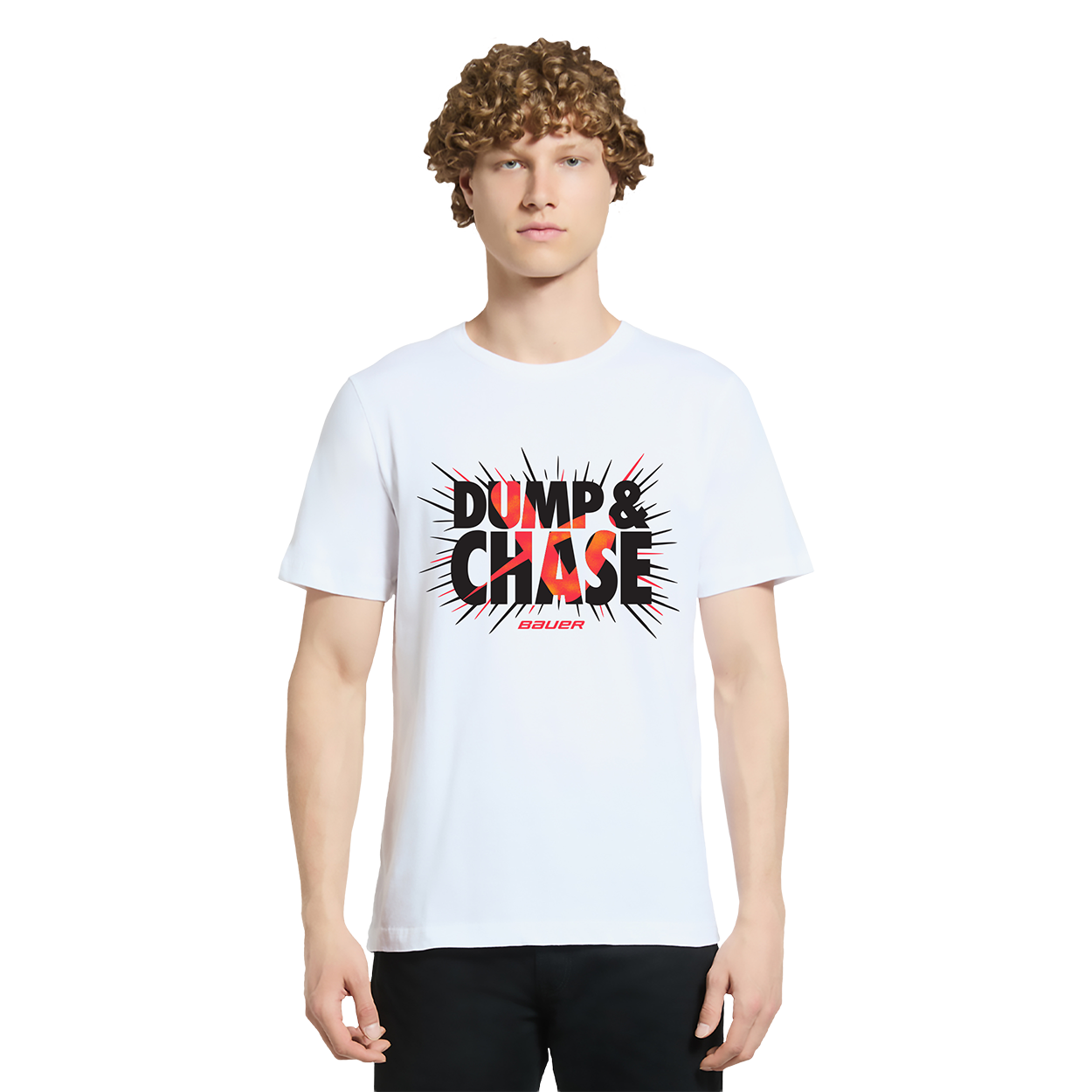 BAUER DUMP & CHASE TEE SENIOR