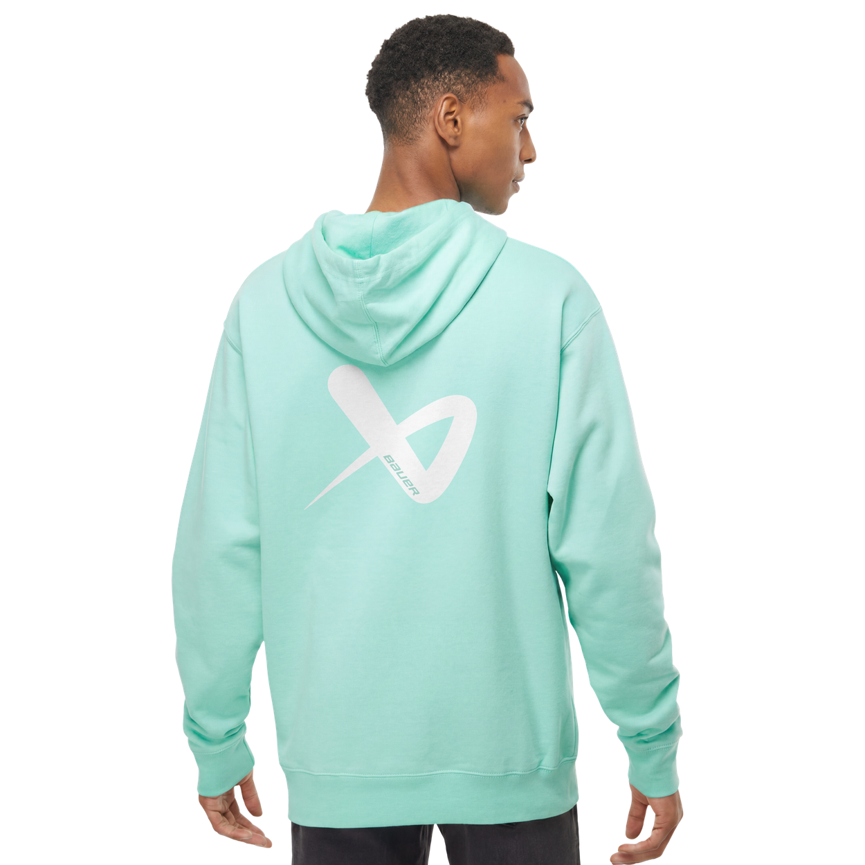 BAUER X Swaggy P Mineral Wash Drip Hoodie