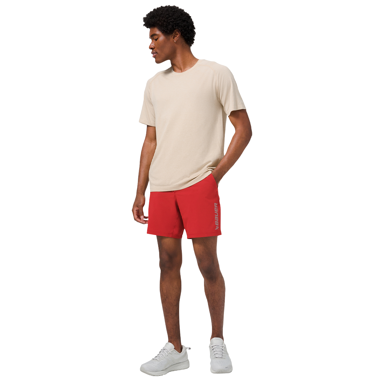 BAUER // lululemon 7" PACE BREAKER SHORT SS22 LINERLESS