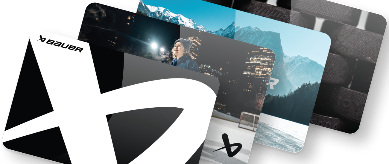 Bauer gift cards