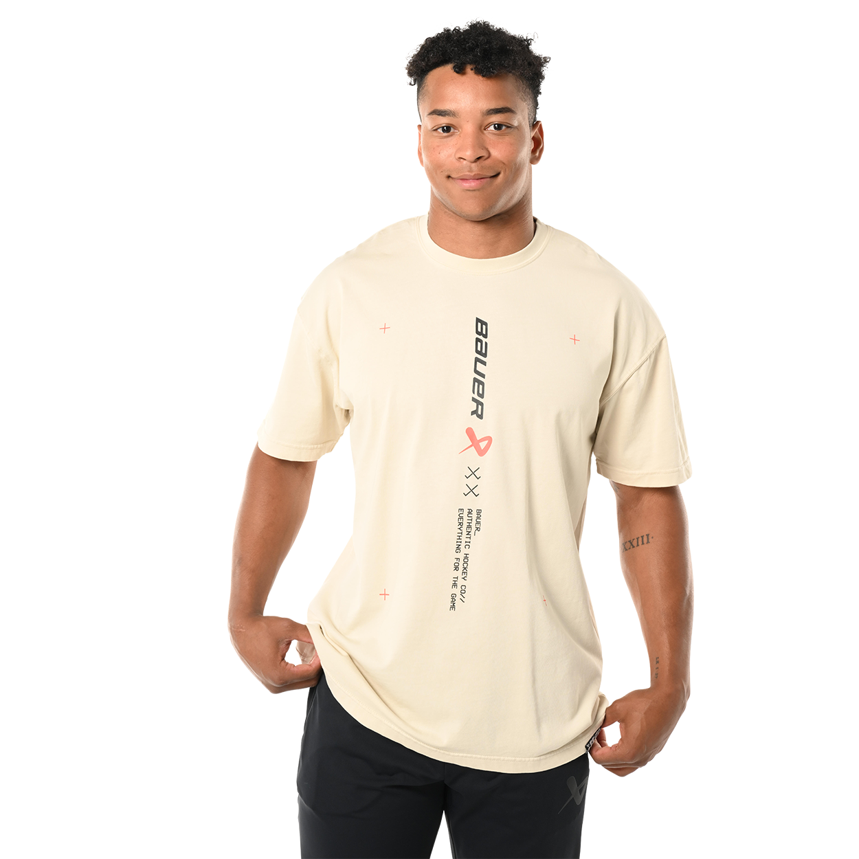 BAUER BOX TEE SENIOR