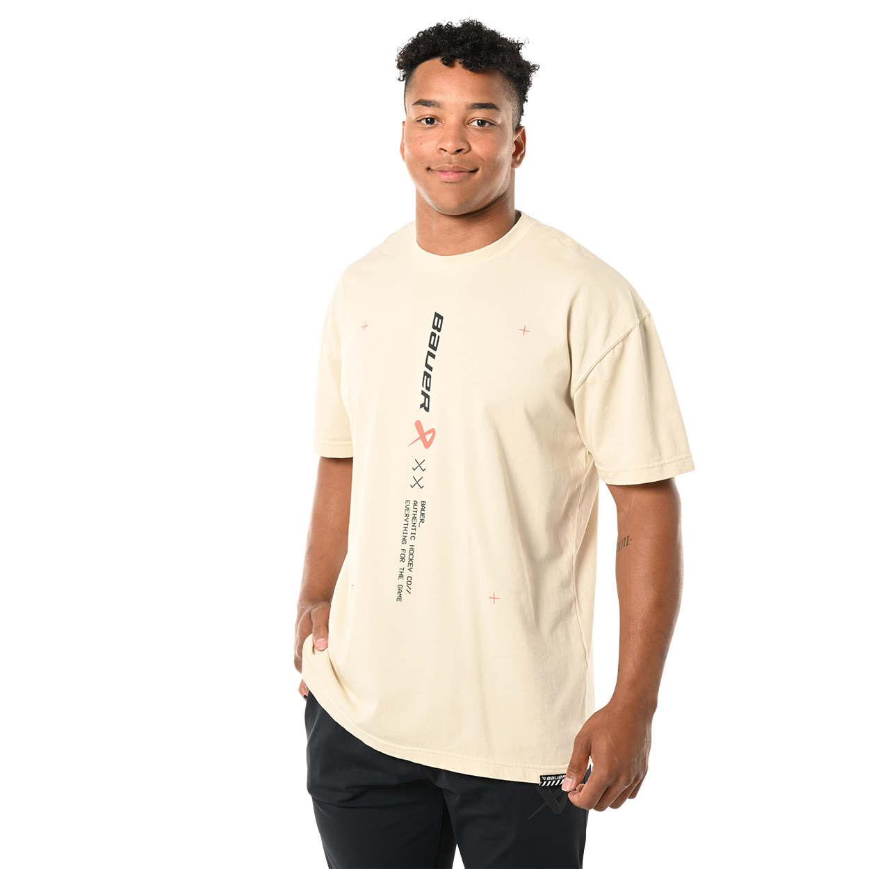 BAUER BOX TEE SENIOR