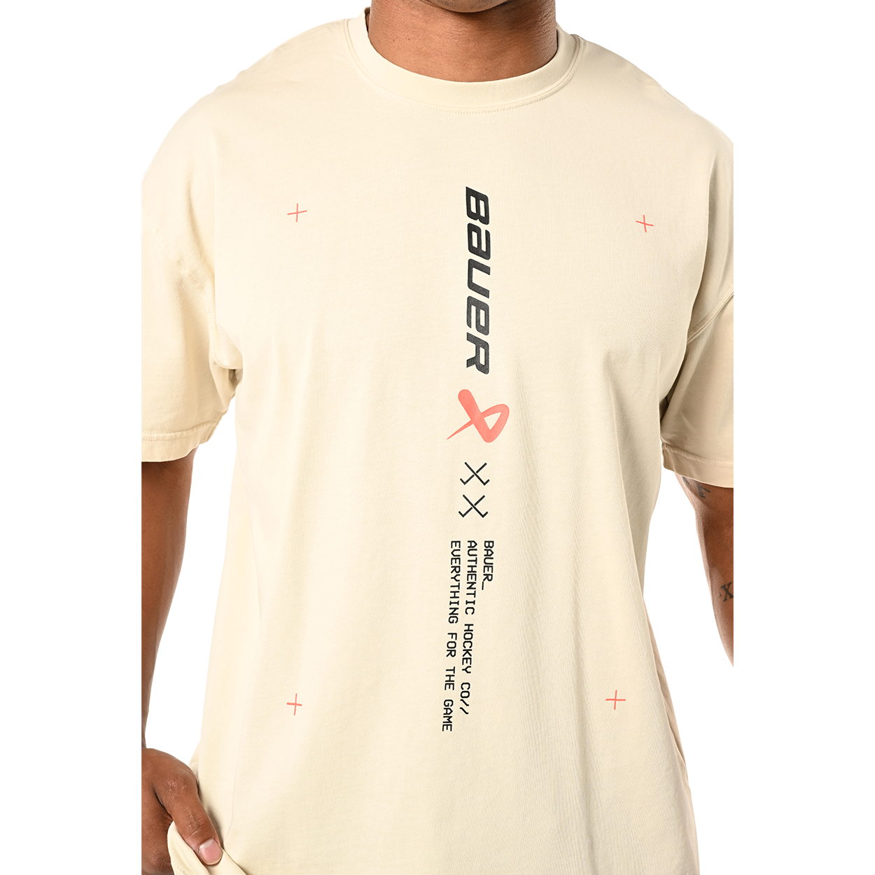 BAUER BOX TEE SENIOR