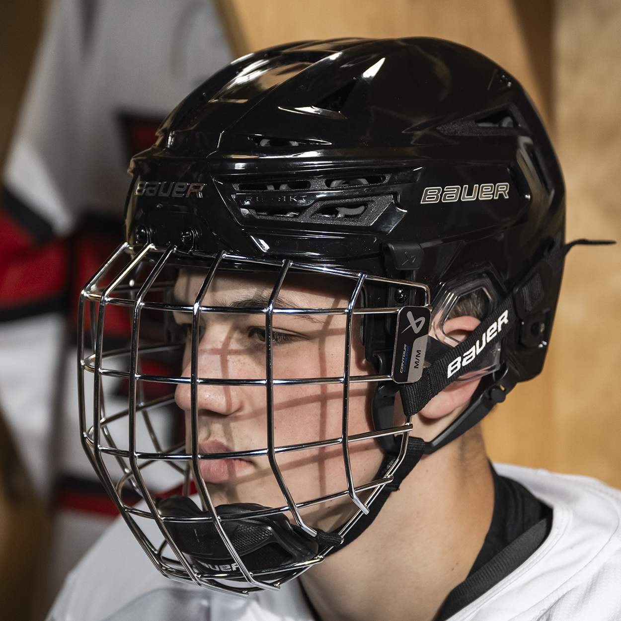 BAUER CONTOUR CHROME FACEMASK
