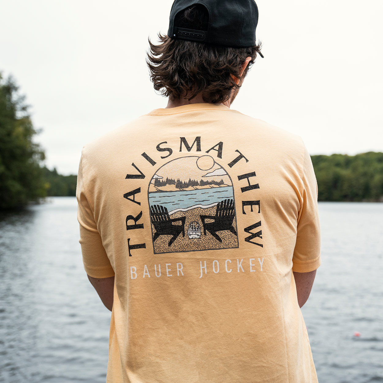 BAUER X TRAVISMATHEW EMPTY NET TEE