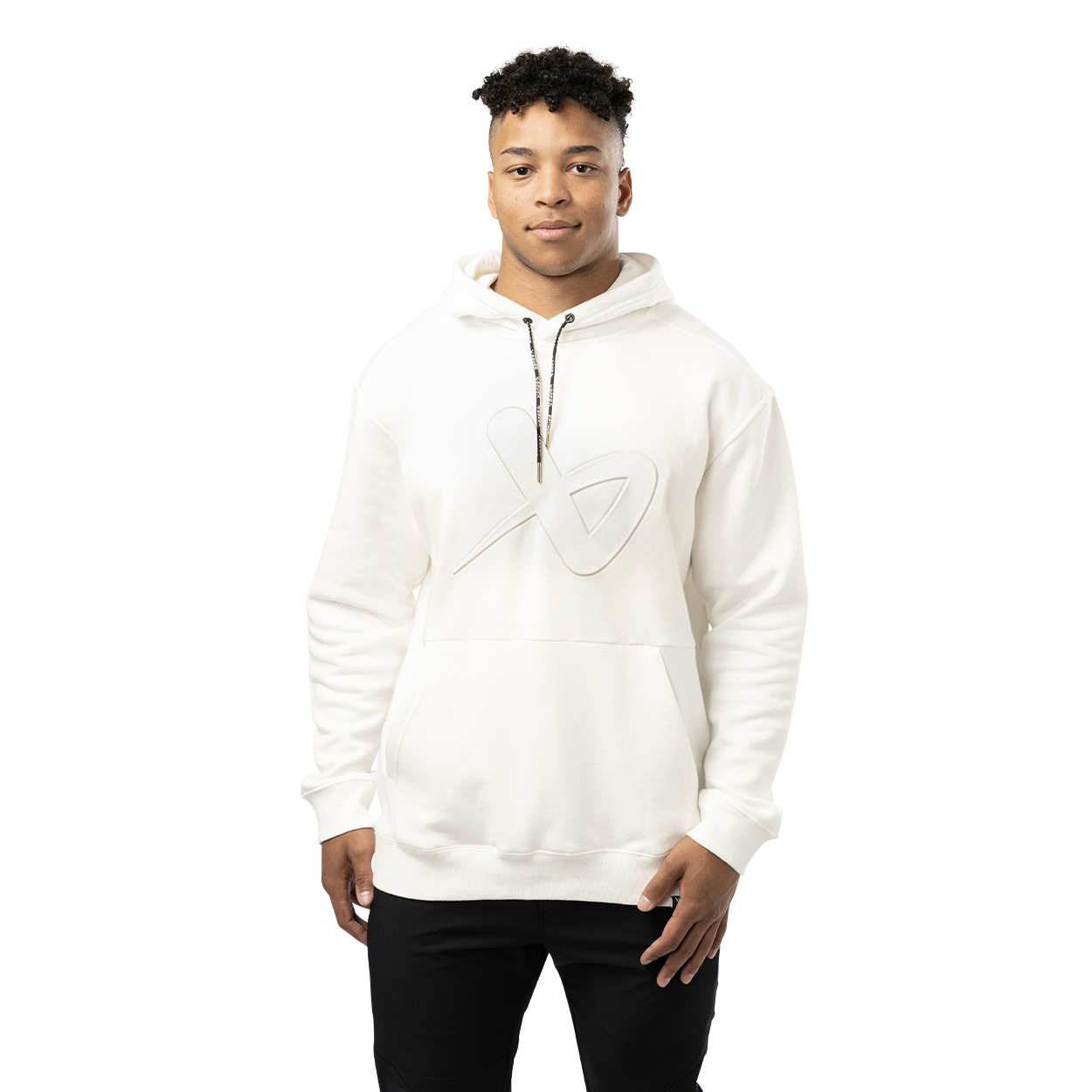 BAUER EMBOSSED FLEECE HOODIE SENIOR