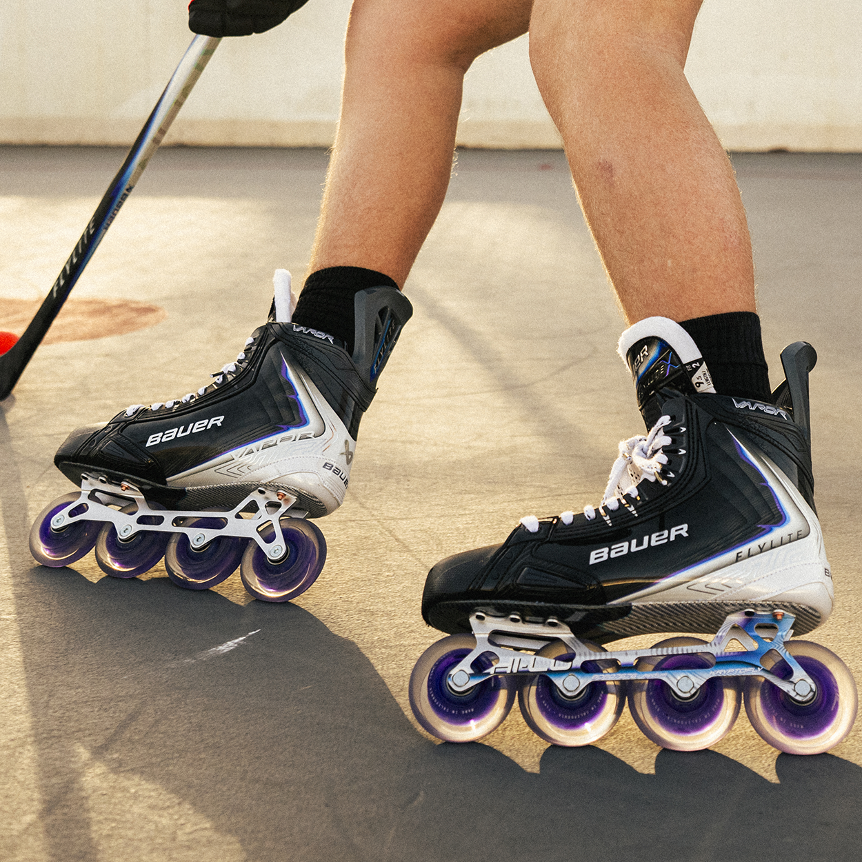 BAUER VAPOR FLYLITE ROLLER SKATE SENIOR