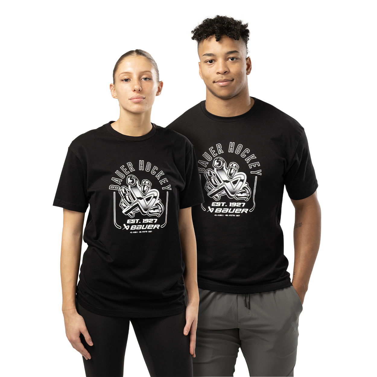 BAUER SHORTSLEEVE ICON GRAB TEE SENIOR