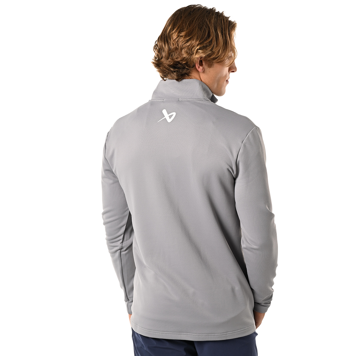 BAUER FLC 1/2 ZIP GREY