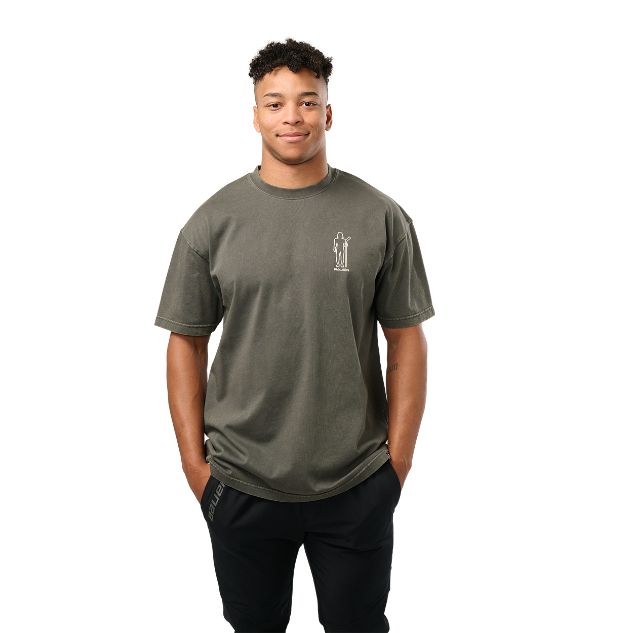BAUER HOCKEY GUY RETRO TEE SENIOR