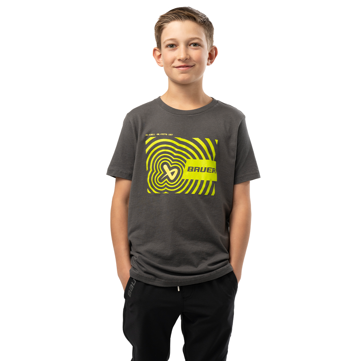 BAUER SHORTSLEEVE ICON ILLUSION TEE YOUTH