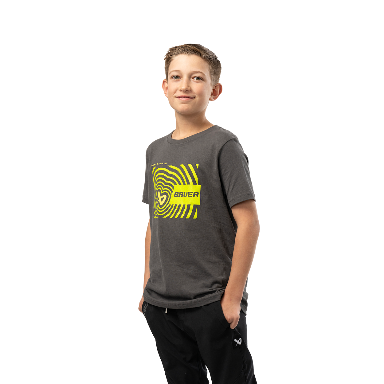 BAUER SHORTSLEEVE ICON ILLUSION TEE YOUTH