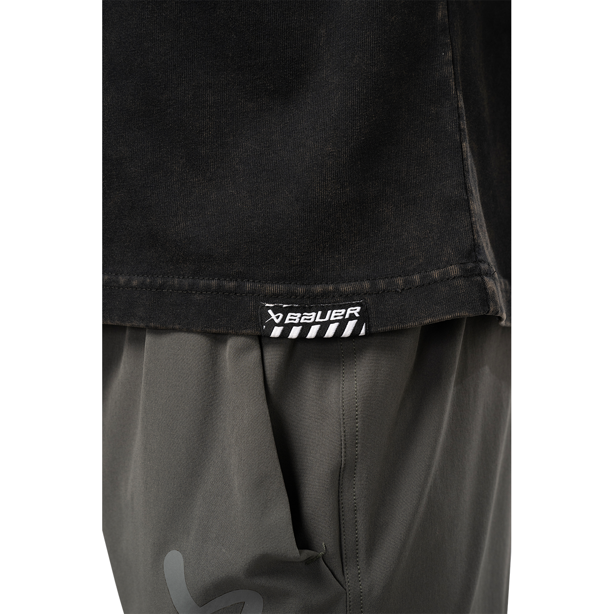BAUER LONGLSEEVE ICON ILLUSION TEE SENIOR