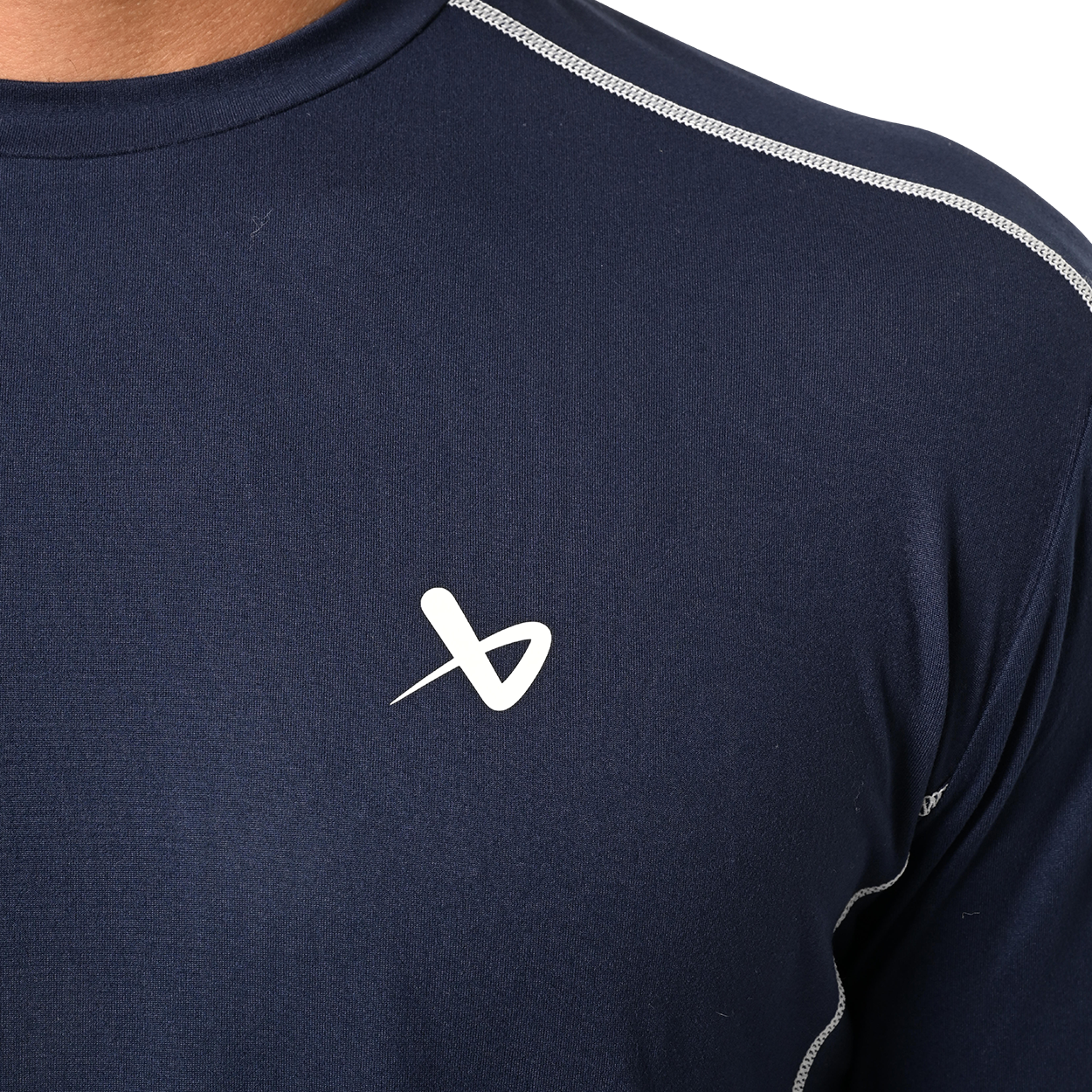 BAUER FLC LONGSLEEVE TRAINING SHIRT NAVY