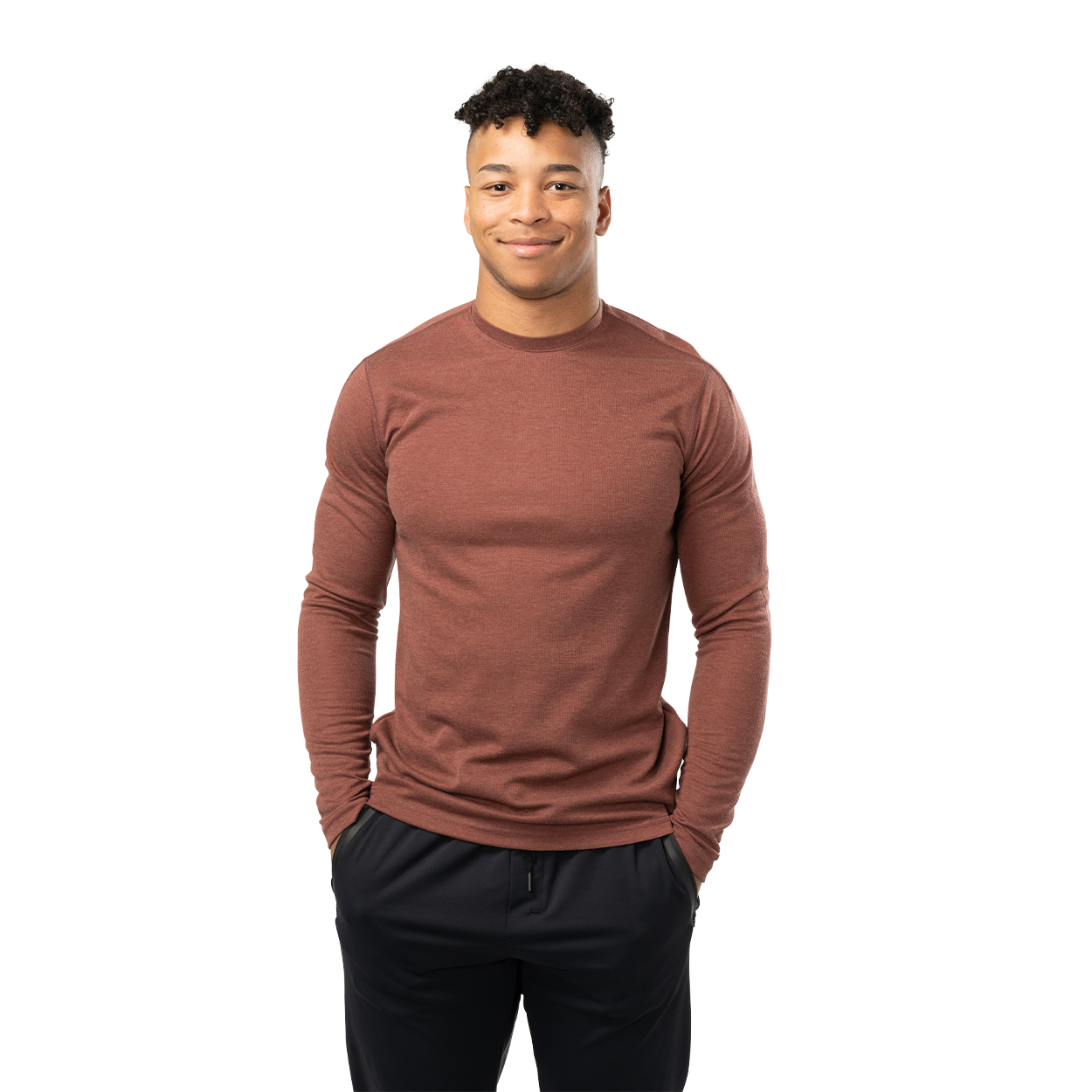 BAUER FLC MERINO LONGLSEEVE TECH TEE SENIOR