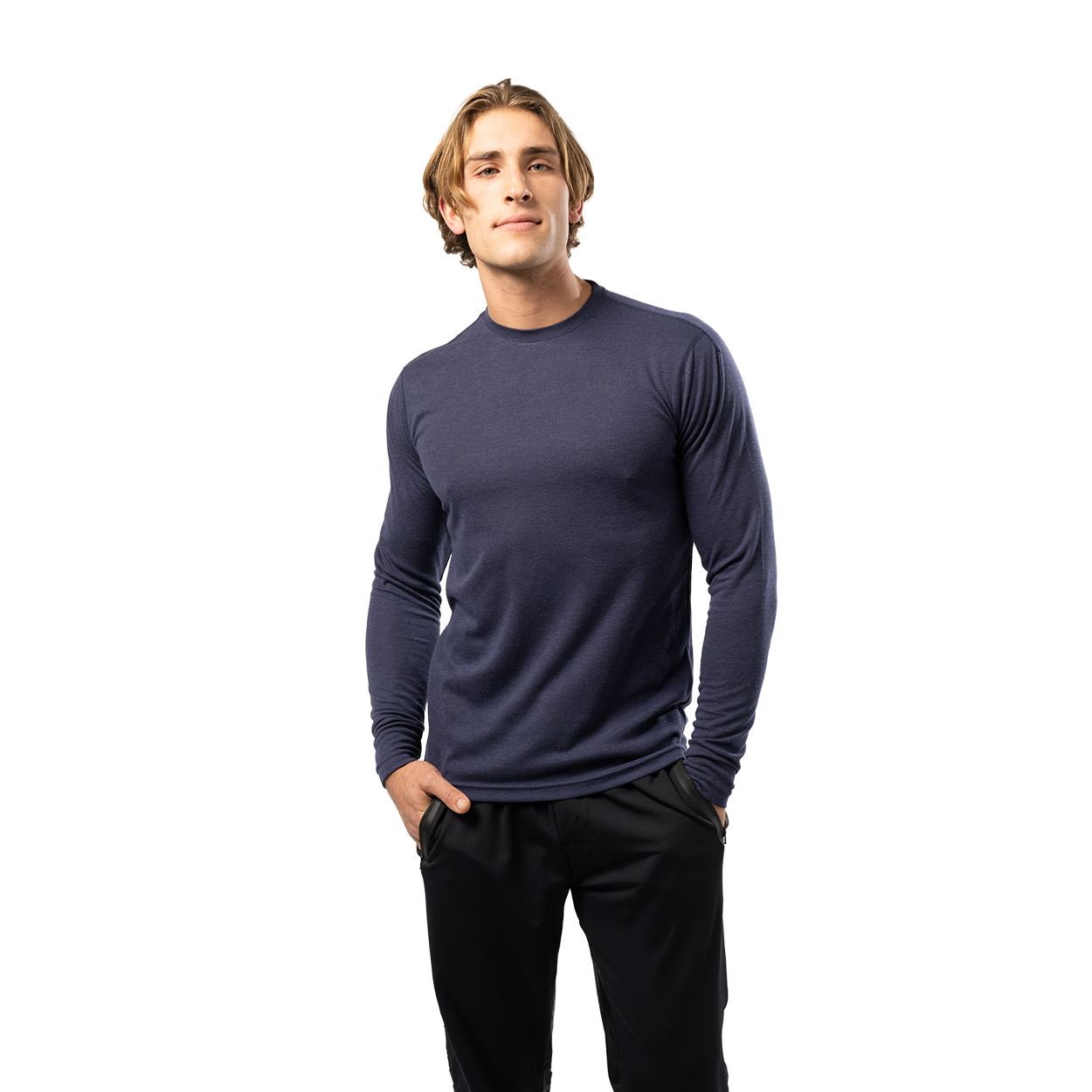 BAUER FLC MERINO LONGLSEEVE TECH TEE SENIOR