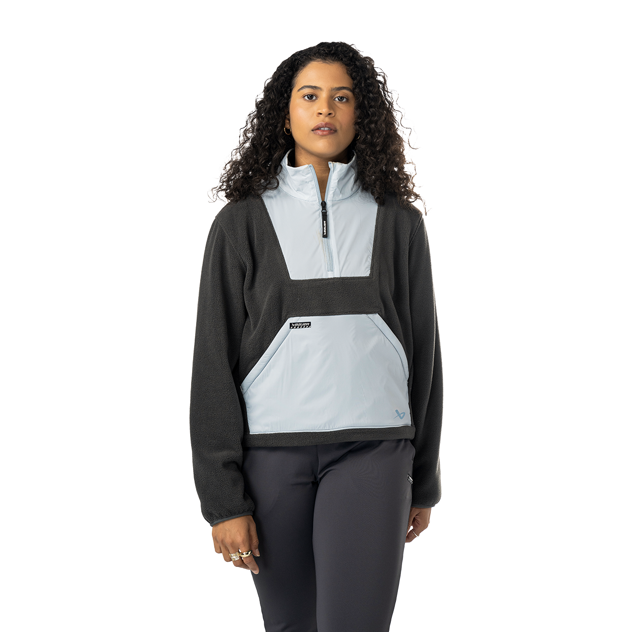 BAUER Womens Polar Fleece ½ Zip