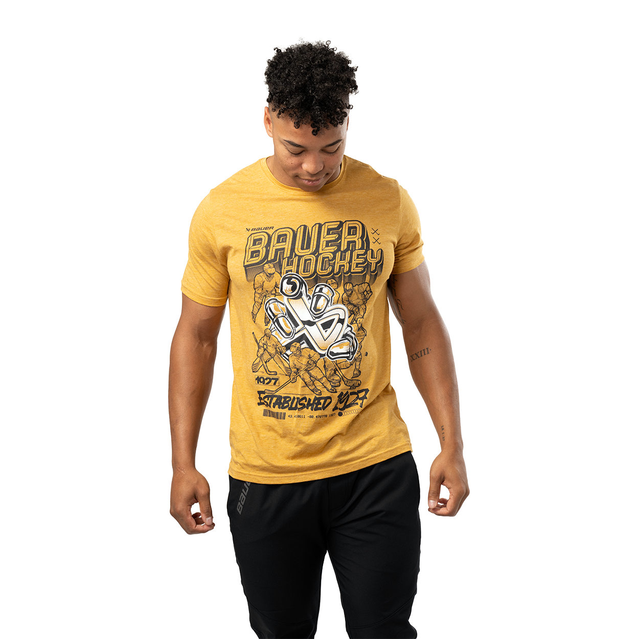 BAUER SHORTSLEEVE ICON SKATER TEE SENIOR