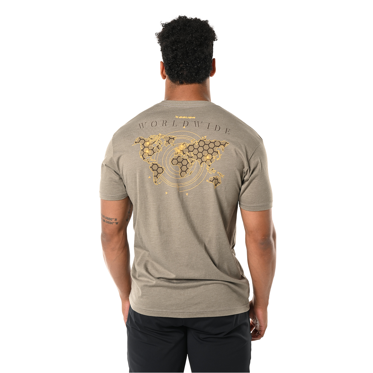 BAUER WORLDWIDE TEE SENIOR