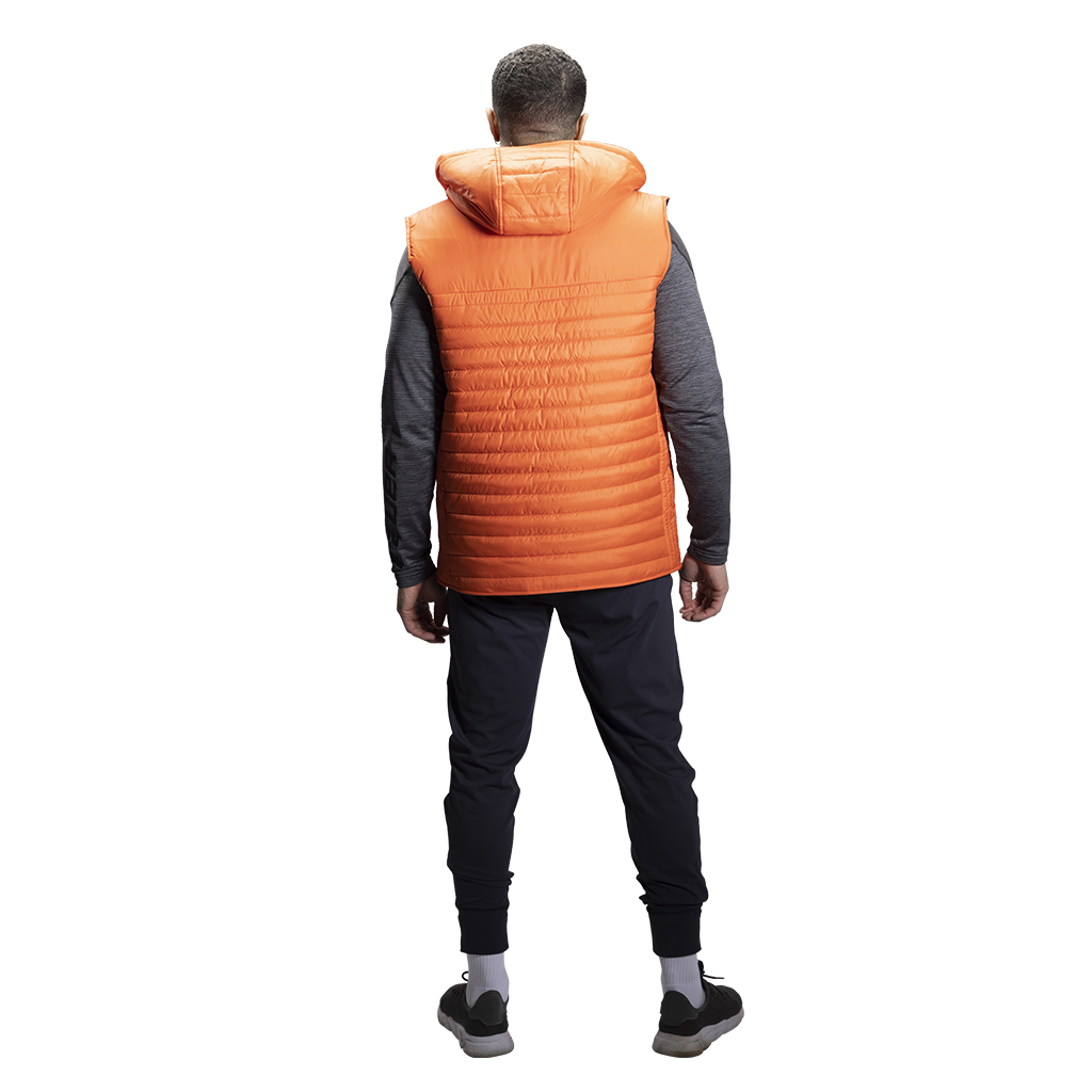 BAUER FLC HOODED PUFFER VEST SENIOR