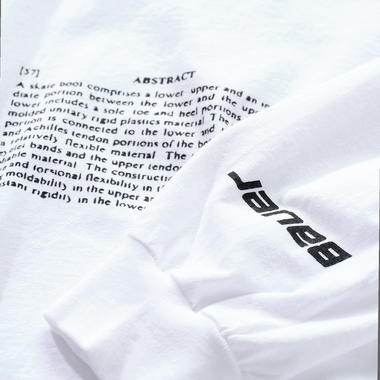 BAUERX SKATE PATENT LS TEE