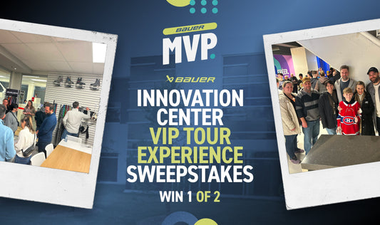 BAUER MVP INNOVATION CENTER VIP TOUR EXPERIENCE SWEEPSTAKES