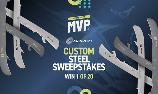 BAUER MVP CUSTOM STEEL SWEEPSTAKES