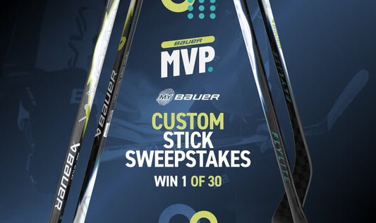 BAUER MVP CUSTOM STICK SWEEPSTAKES