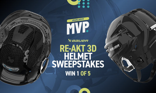 BAUER MVP RE-AKT 3D HELMET SWEEPSTAKES