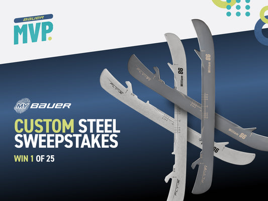 BAUER MVP CUSTOM STEEL SWEEPSTAKES