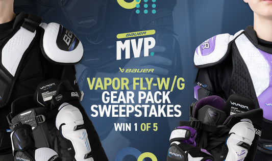 BAUER MVP VAPOR FLY-W/G GEAR PACK SWEEPSTAKES
