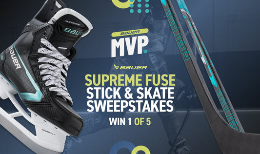 BAUER MVP SUPREME FUSE STICK & SKATE SWEEPSTAKES