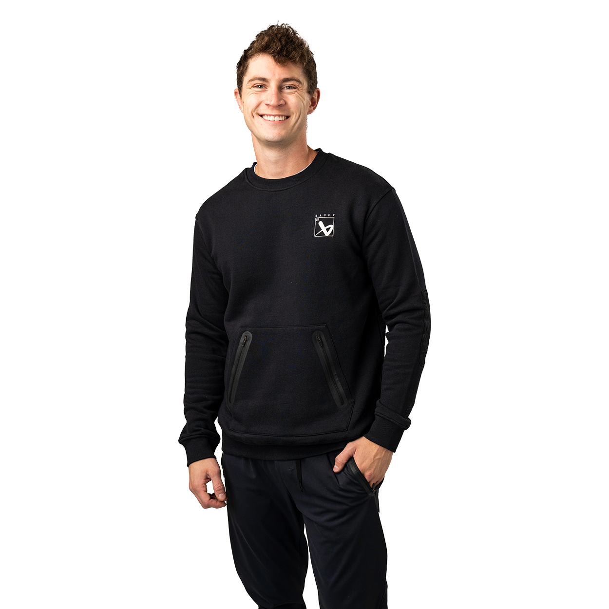 BAUER QUILTED CREW SENIOR