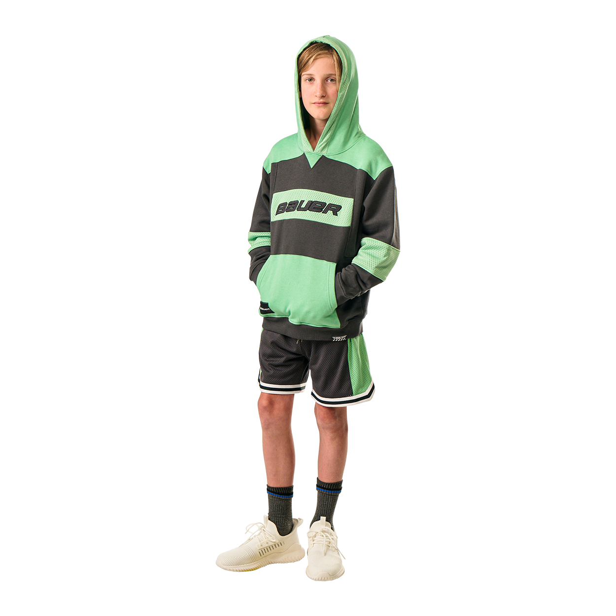 BAUER IN THE CREASE HOODIE YOUTH