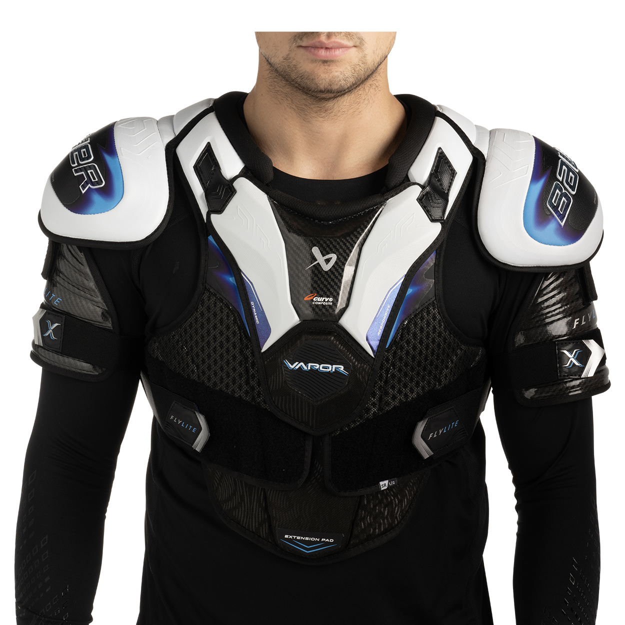 BAUER VAPOR FLYLITE SHOULDER PAD INTERMEDIATE