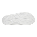 S25 BAUER OOFOS SPORT FLEX SLIDE SENIOR WHITE/BLUE