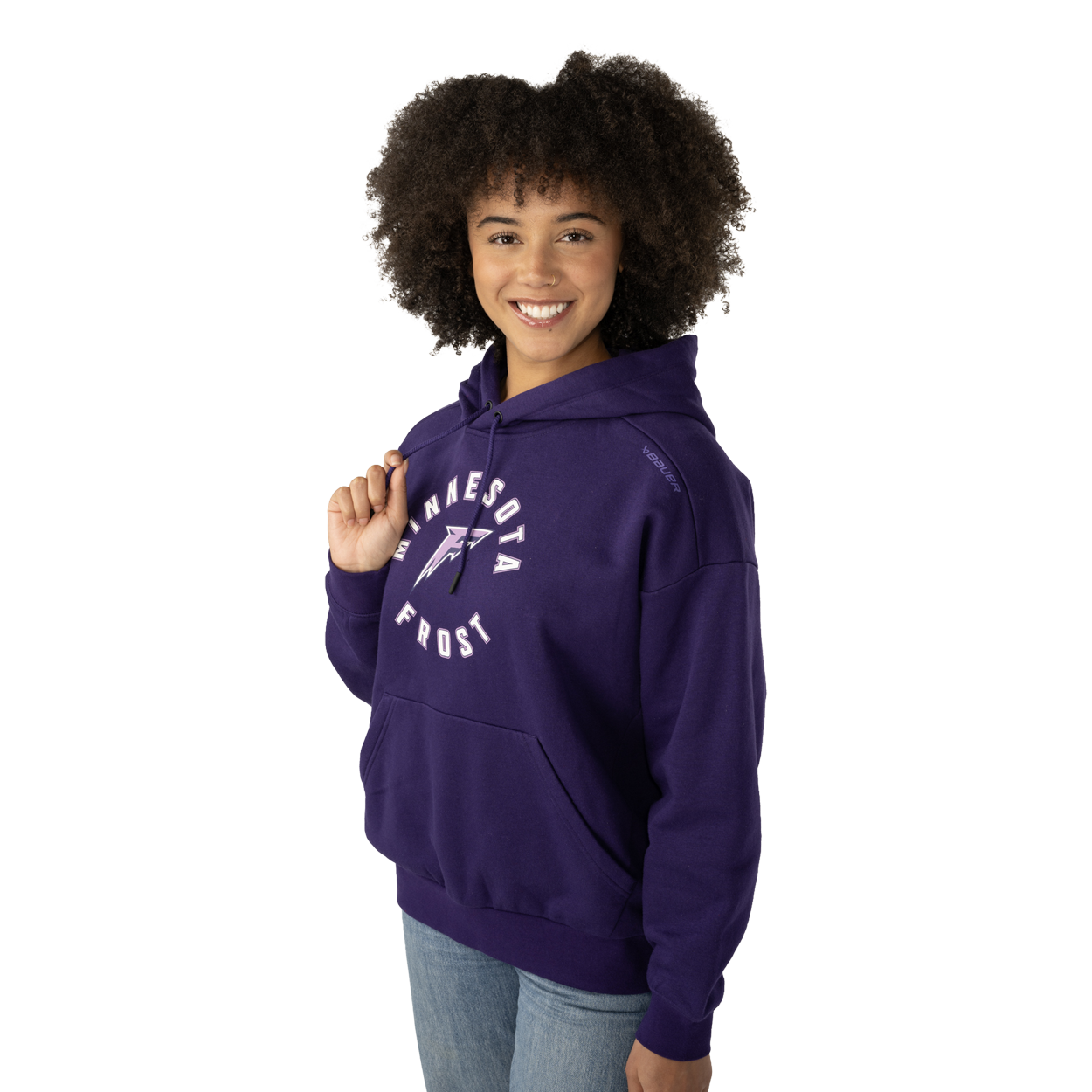BAUER PWHL TEAM ULTIMATE HOODIE WOMENS MINNESOTA FROST