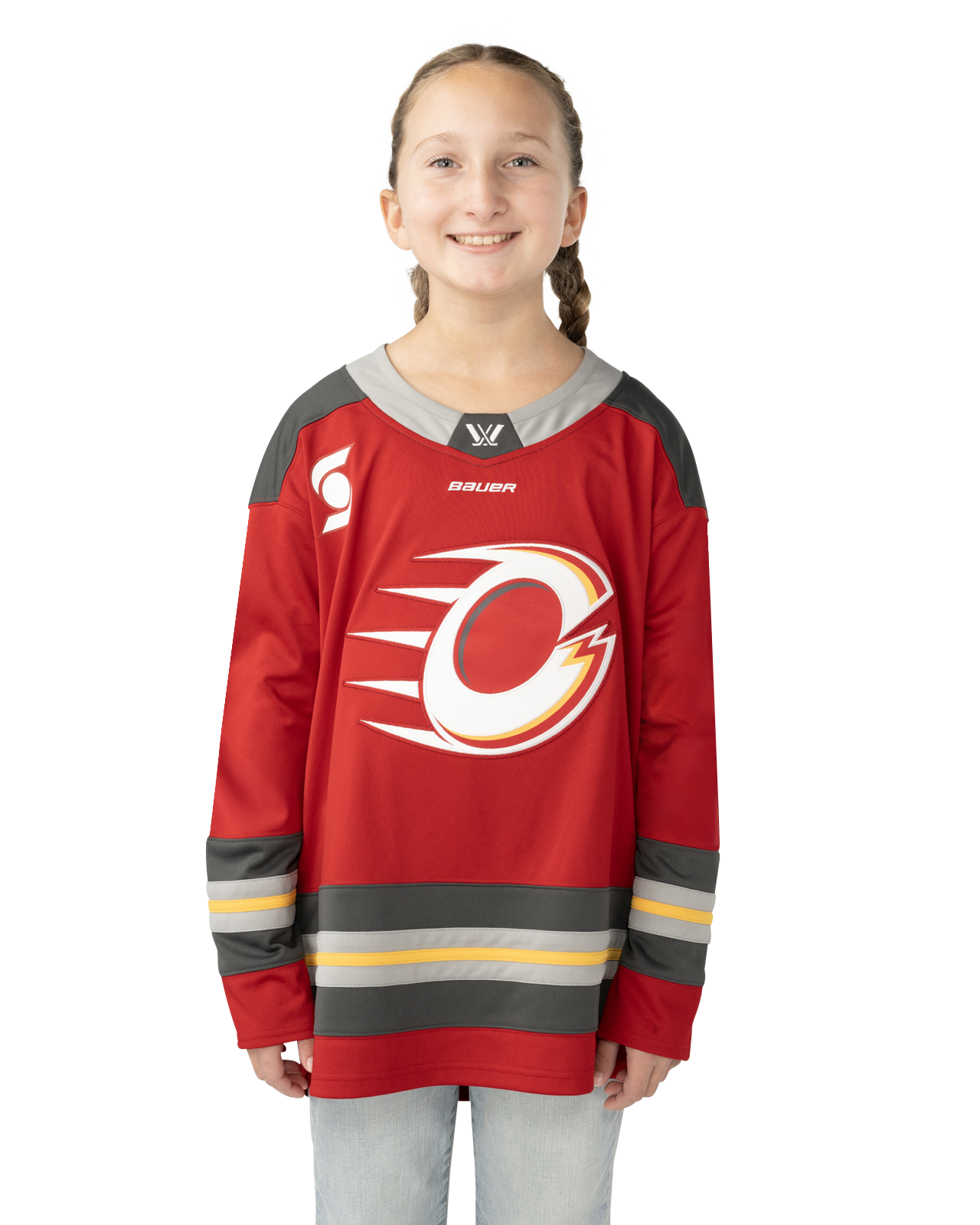 BAUER PWHL HOME JERSEY OTTAWA CHARGE KIDS
