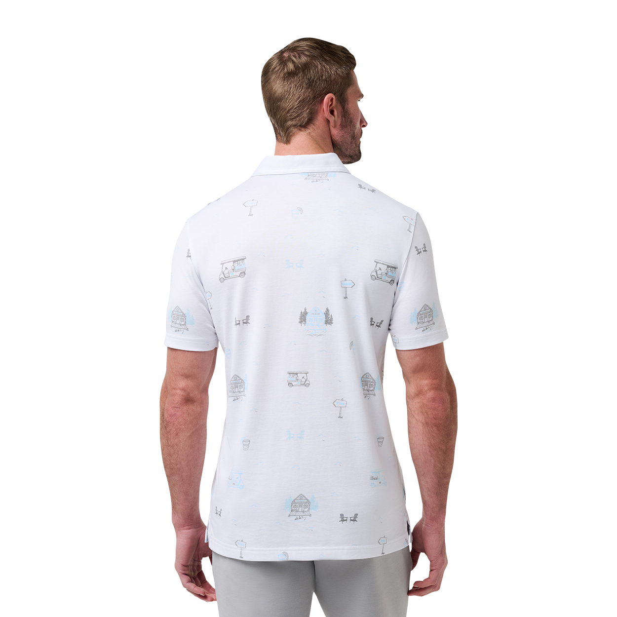 BAUER X TRAVISMATHEW SNOW CHANCE POLO