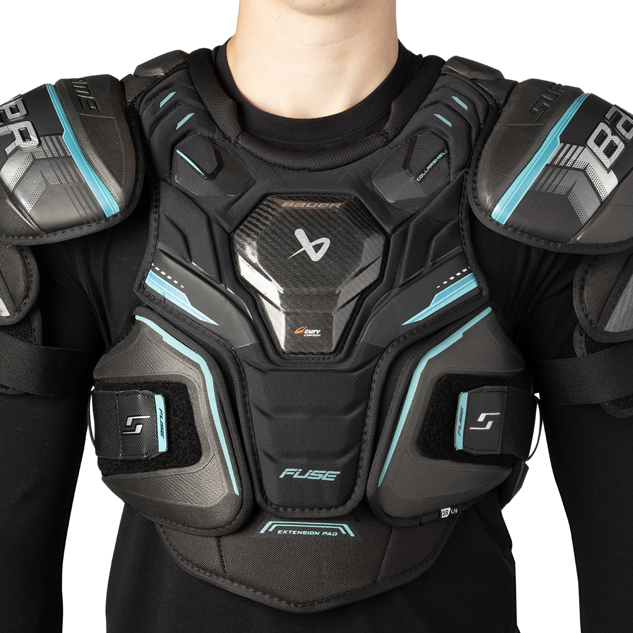 BAUER SUPREME FUSE SHOULDER PAD YOUTH