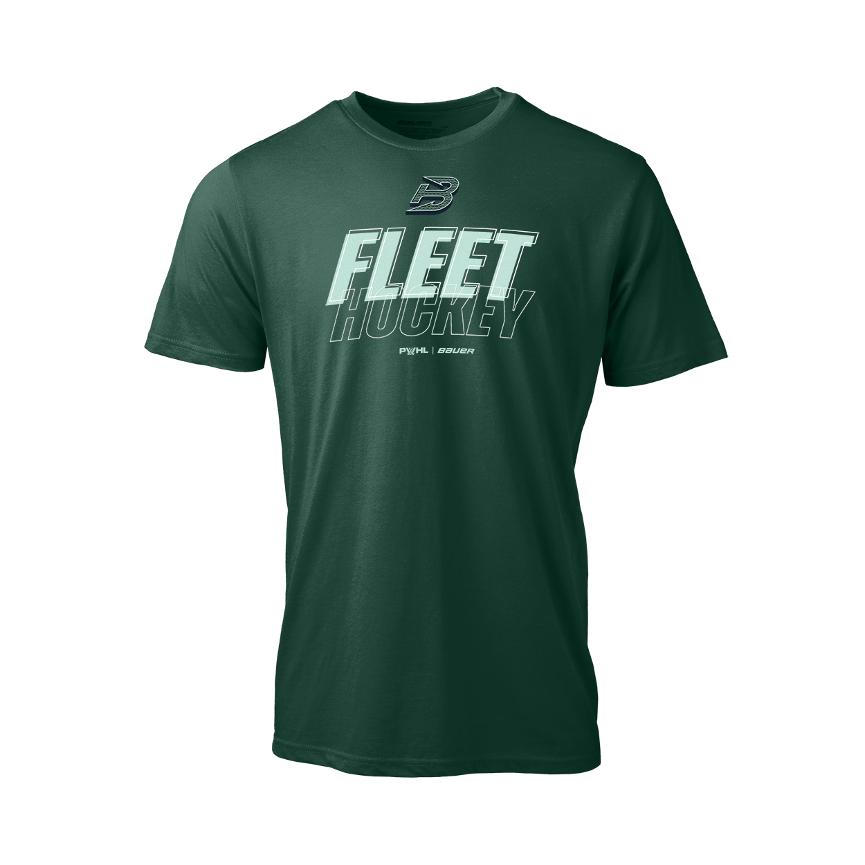 BAUER PWHL SHORTSLEEVE GRAPHIC TEE SENIOR BOSTON
