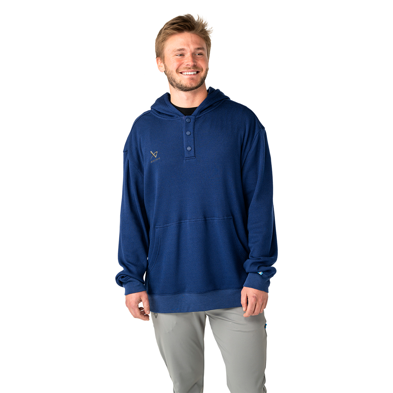 BAUER Waffle Half-Snap Hoodie