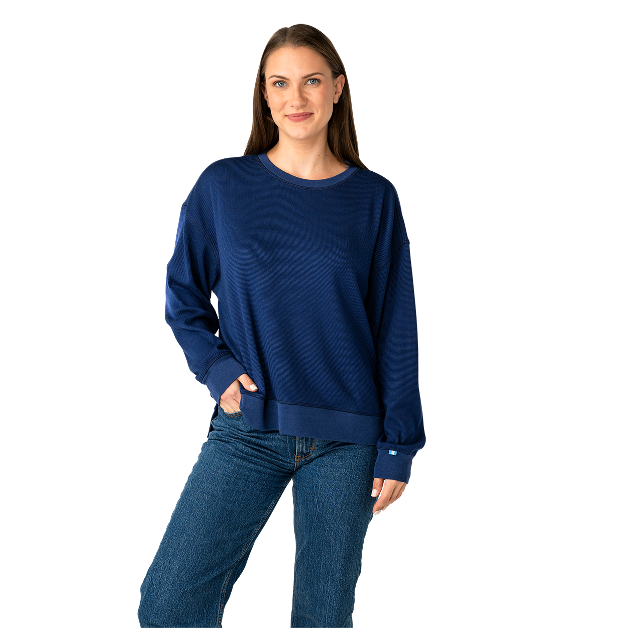 BAUER Women's Waffle Crew Neck