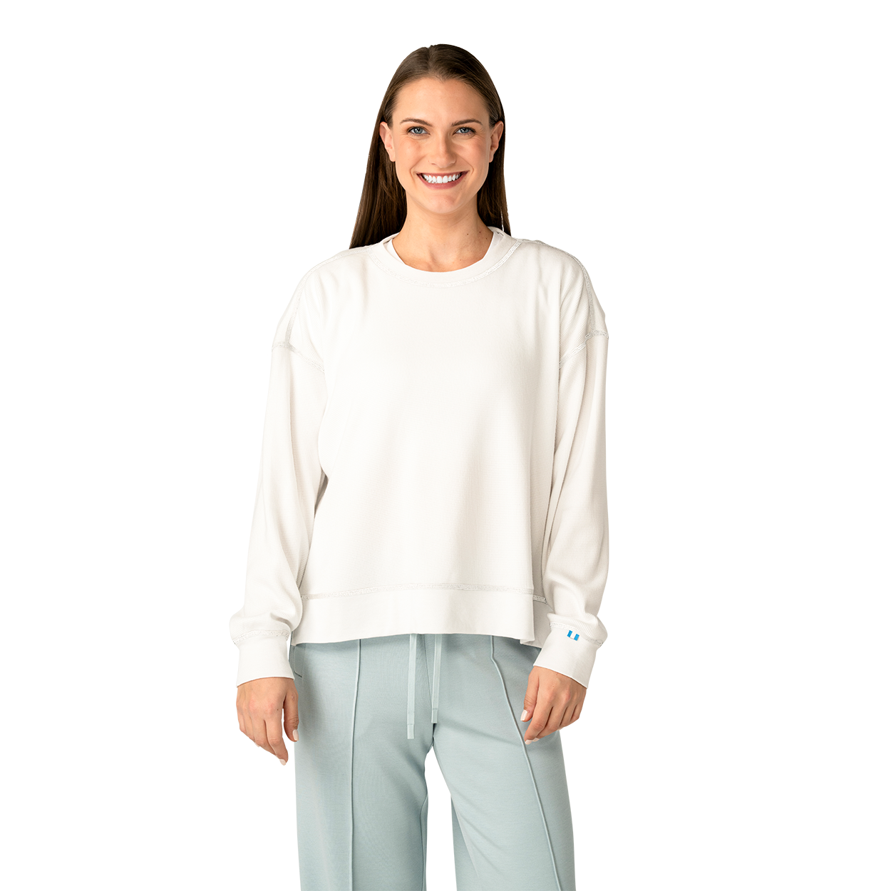 BAUER Women's Waffle Crew Neck
