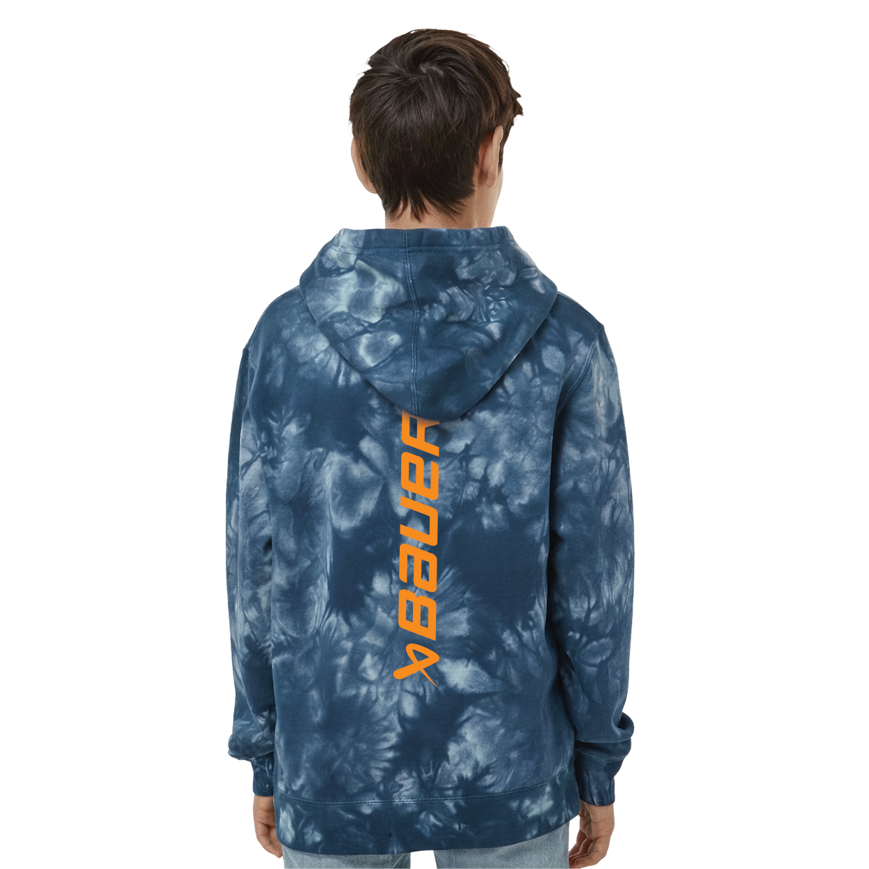 BAUER x SWAGGY TIE DYE HOODIE YOUTH